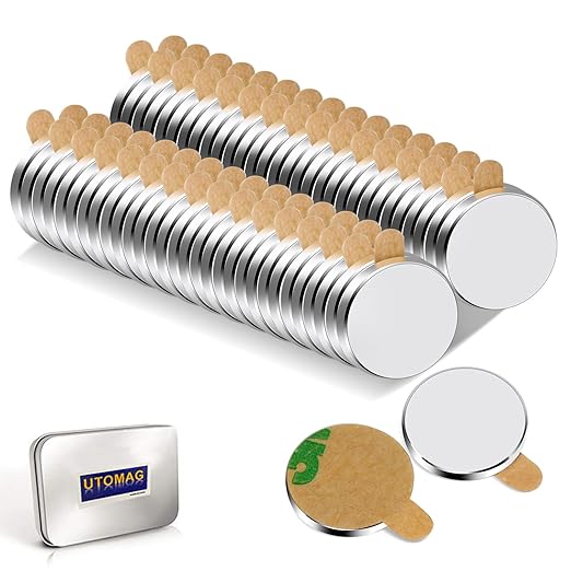 UTOMAG 60 Pcs Mini Round Neodymium Magnets by UTOMAG