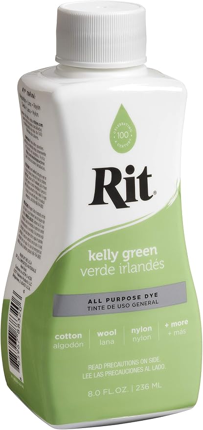 Rit All-Purpose Liquid Dye, Kelly Green 8 Fl Oz - Image 12