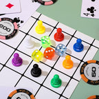 40 Pcs Multicolor Plastic Pawn Game Pieces - Image 7