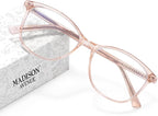 Madison Avenue Blue Light Blocking Glasses Anti Eyestrain UV Glare Blue Light by MadisonAvenue