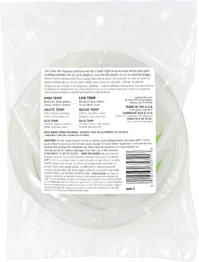 Surebonder RR-5 Full-Size Hot Glue Stick Roll, High Temperature, Full Size - Image 3
