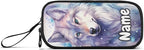 Custom Wolf Watercolor Pencil Case Box Boys Girls Personalized Name Large - Image 6