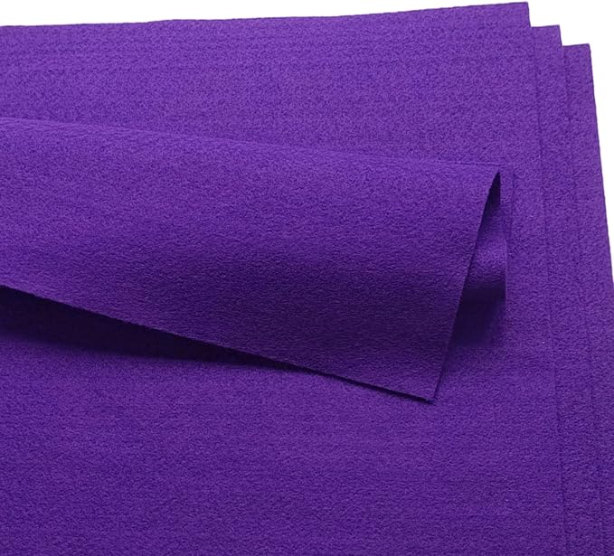 Jtnohx Color Felt, Soft Felt Sheets, 1.4mm Thick 8"x12" Handicraft Felt Fabrics - Image 5