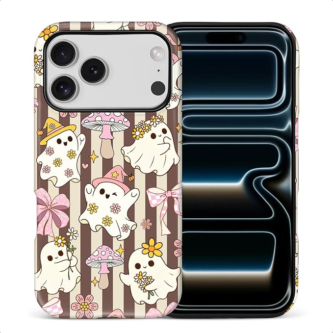 Case for iPhone 17 Pro, Scratch Resistant Hybrid Double Layer Hard Shell，Cute by Toulas