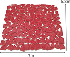 200g Ceramic Mosaic Tiles for Crafts, Irregular Stained Ceramic 0.2"x0.8" - Image 4