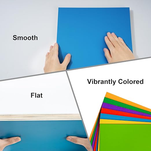 7 Pack Colored Plywood Sheets, Rolling Paint Process - Image 3