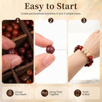 Bracelet Making Kit for Adults, DIY Jewelry Making Starter Kit for Adult Men - Image 5