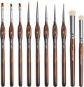 Detail Paint Brushes Dry Brushes, Watercolor & Figurine by goldenmaple