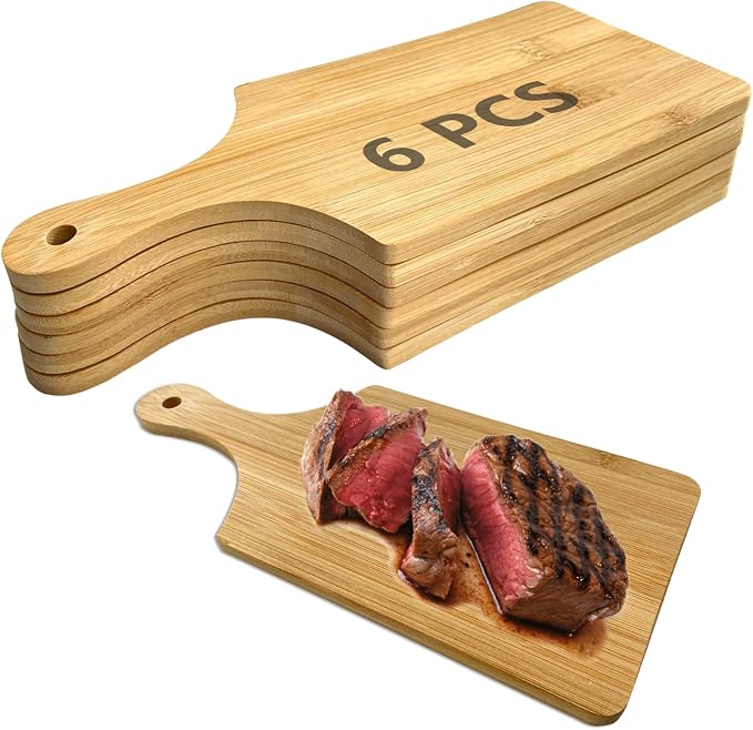 11x5 In Mini Charcuterie Boards, Laser Engraving Cutting Boards Blank, by Unknown