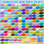 Ixiaoyoo Air Dry Clay, 158 Colors Foam Modeling Clay - Image 3