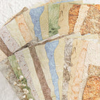 84 Sheets Small Textured Scrapbook Paper and 3D Embossed Collage Paper - Image 2