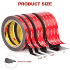 Double Sided Tape Heavy Duty, 0.39" x 16.5 ft Mounting Tape VHB 5925 Strong - Image 4