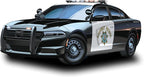 AMT 2021 Dodge Charger Police Pursuit 1:25 Scale Model Kits - Image 6