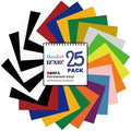 QuuCut SAV Self Adhesive Vinyl Bundle: 25 Pack 12" x 10" Sheets, 15 Assorted by QuuCut