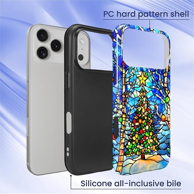 Case for iPhone 17 Pro, Scratch Resistant Hybrid Double Layer Hard - Image 2