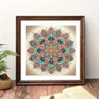 OJTOYART Mandala Flower Special Shaped Diamond Art Kits - Image 2