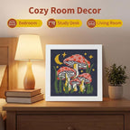 WUSARPLY Mushroom Stamped Cross Stitch Kits - Image 4