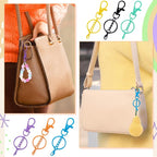 28 Pcs Metal Keychain Clip, Colorful Swivel Snap Hook - Image 7