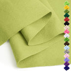 Soft Felt Fabric Sheet 18" x 36", 1.6mm Acrylic Craft Felt, Olive Green | Soft by AblemeDeco