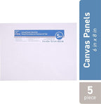 5 Pack 6" x 8" Value Canvas Panel by Artist's Loft - Image 2