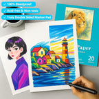 Canvas Painting Acrylic Sketch Book - Image 5