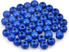 AD Beads Wood Spacer Loose Wooden Craft Beads Big Hole Beads Assorted by ADBeads
