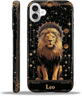 ZHEGAILIAN Case for iPhone 16 Plus, Galaxy Lion Gold Durable Shockproof by Home