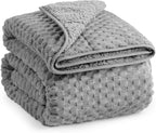 Super Fuzzy Soft Fleece Sherpa Weighted Blanket 20 lbs - Image 9