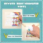 HTVSTD Mexican Fiesta Heat Transfer Vinyl 10SheetS 12×10in Iron on Vinyl | - Image 3