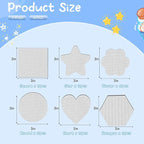 60 Pcs Magnetic Canvas Panel Mini Canvas Boards - Image 2