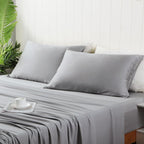 2 Pack Cooling Pillow Cases, Viscose Derived from Bamboo Pillow Protectors - Image 7