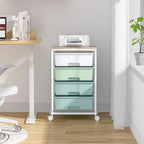 SYKIARIOL Utility Cart with 4 Drawers, Rolling Storage Cart with Drawers - Image 9