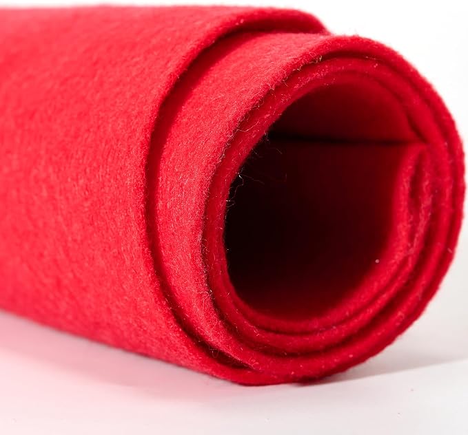 Soft Felt Fabric Sheets 1.6mm Thick Sewing Patwork Material Large Craft Felt - Image 2