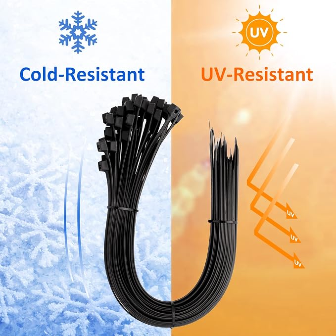 Large Zip Ties Heavy Duty 18 inch, 220 lb Tensile Strength - Image 5