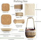 AOUXSEEM 99 Pcs Basket Weaving DIY Kits - Image 4
