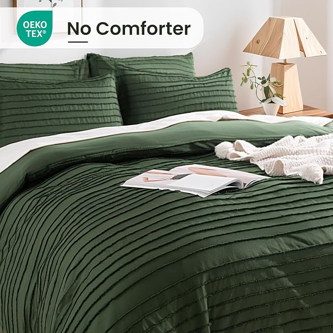 NEXHOME PRO Duvet Cover Full, 3 Pieces Boho Tufted Duvet Cover Set, Soft and - Image 4