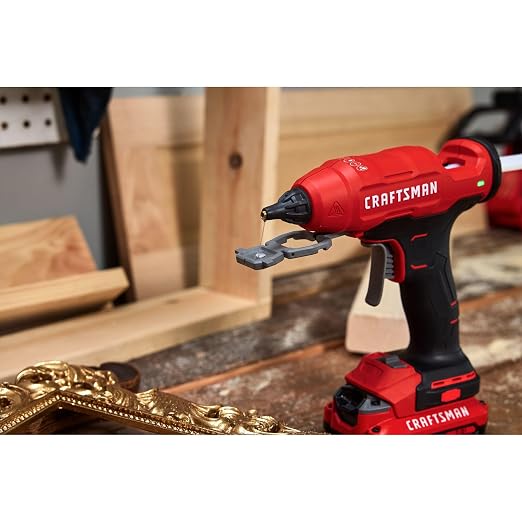 CRAFTSMAN V20 Hot Glue Gun Full Size, Cordless Glue Gun and Sticks Set - Image 7