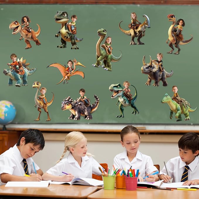 48 Set Dinosaur Classroom Decorations Cutouts - Image 5