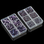10000Pcs 2-Boxes Mixed Size Hot Fix Round Crystals Gems Glass Stones Hotfix - Image 5