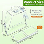 WENMIXER Window Bird Feeder - Image 5