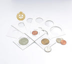 Boen 300PCS Coin Flips in 6 Sizes Cardboard Coin Holders - Image 3