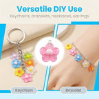Keychain Charms Bulk 30pcs mixed Cute 3D Charms - Image 3