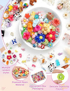 RQAYE DIY Cute charms for bracelets Resin Charms for DIY Keychain & Jewelry - Image 7