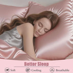 Mulberry Silk Pillow Cases 2 Pack Standard Size - Image 4