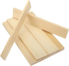 MECCANIXITY 10Pcs Wood Strips Slats, 3/16" x 1‑5/8" x 8" Thin Wood Sticks Flat by MECCANIXITY