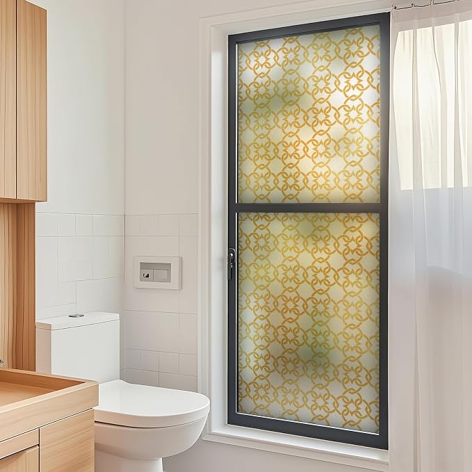DKTIE Celtic Knot Seamless Pattern Full Privacy Window Film - Image 4