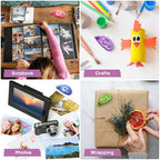 Secopad 8 Pack Scrapbook Tape, Double Sided Tape - Image 6