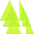 Kigley 3 Set Tall Triangle Rulers by Kigley