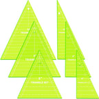 Kigley 3 Set Tall Triangle Rulers by Kigley
