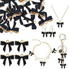 Bow Charms for Bracelet Jewelry Making Cute Bracelet Charms | 18Pcs, Bow Charms by Unknown